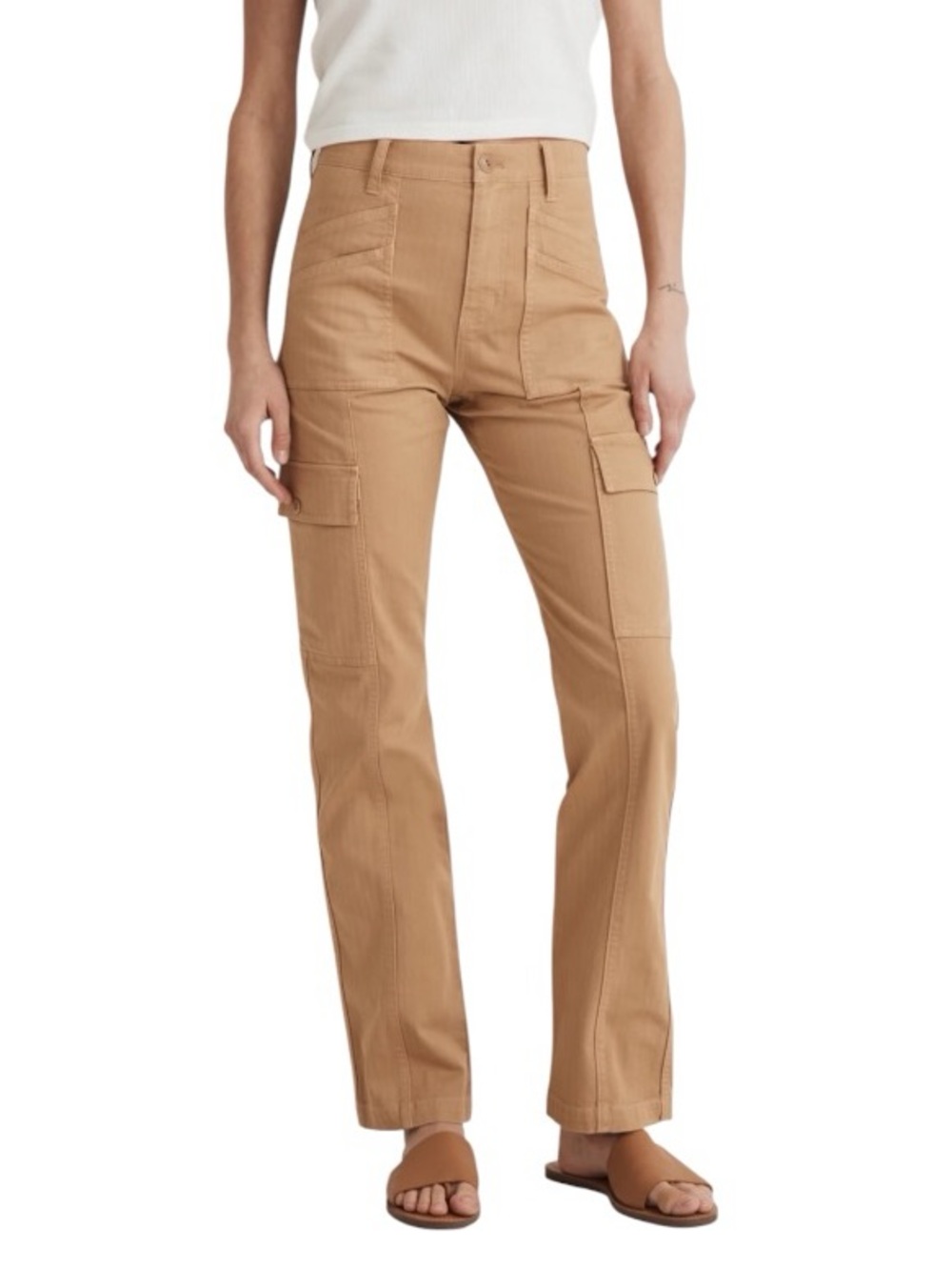 Madewell The Garment-Dyed ‘90s Straight Cargo Pant size 29 NN411